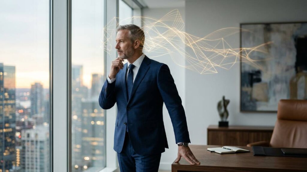 Portrait d'un dirigeant illustrant la puissance de l'hyper-focalisation et de la neurodiversité en entreprise.